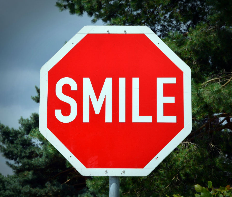 smile sign