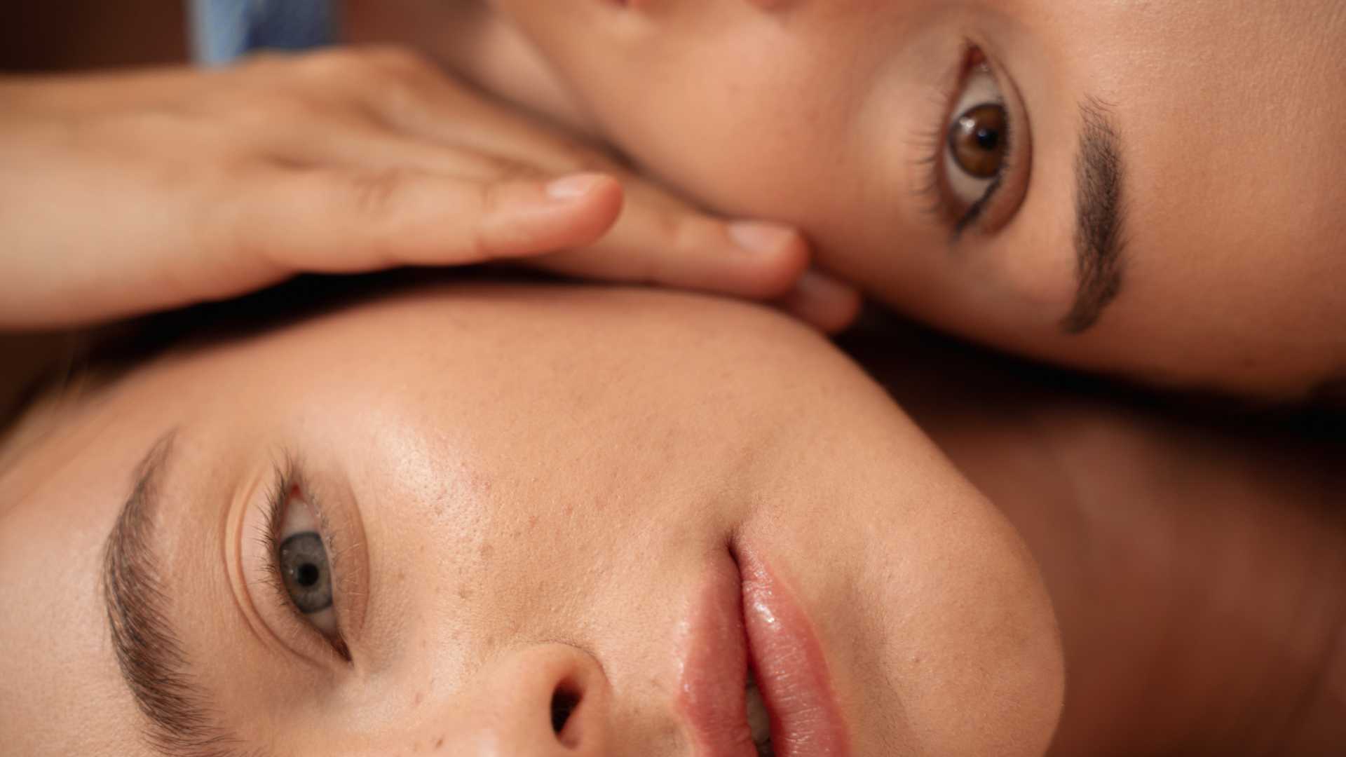two women with radient skin